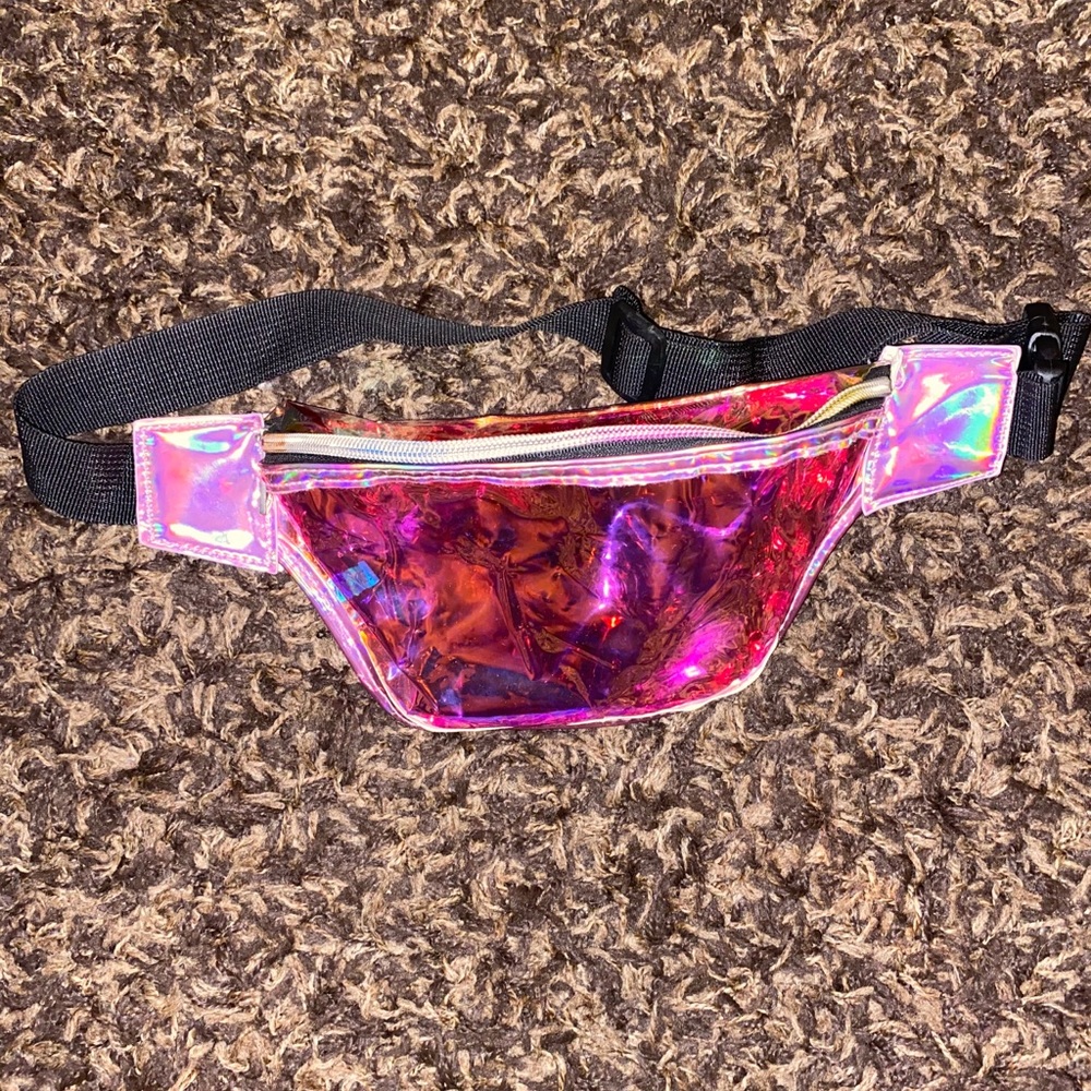 Transparent Pink Fanny pack